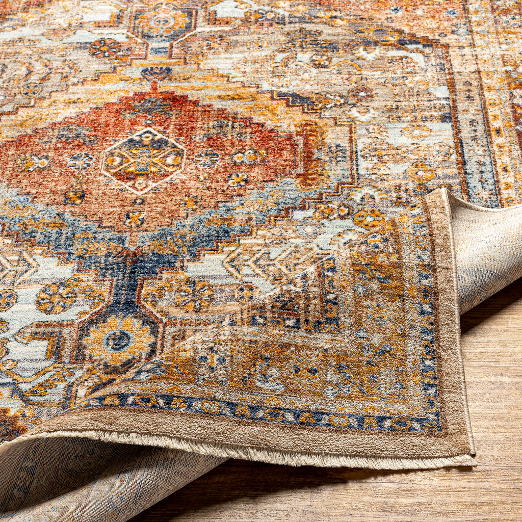 surya misterio mst 2312 orange rug