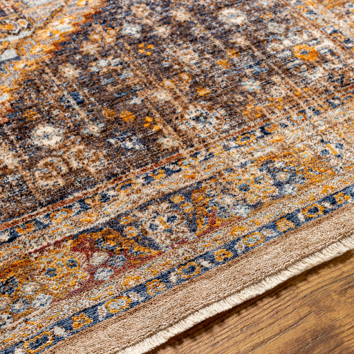surya misterio mst 2312 orange rug