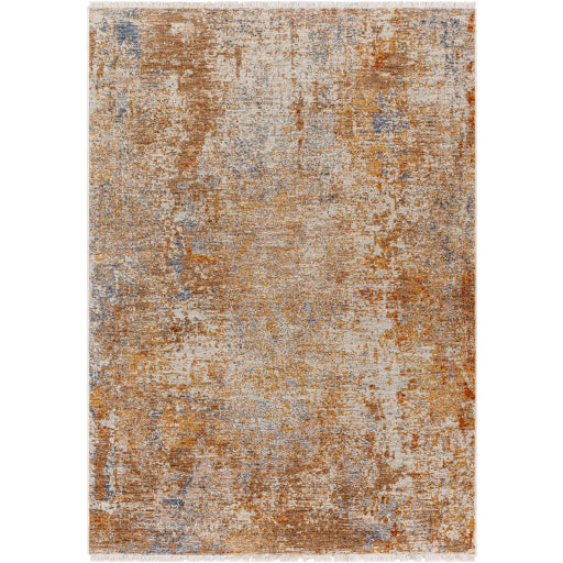 surya misterio mst 2314 orange rug