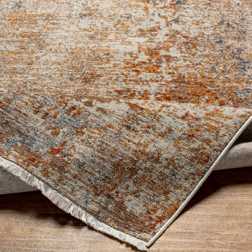 surya misterio mst 2314 orange rug