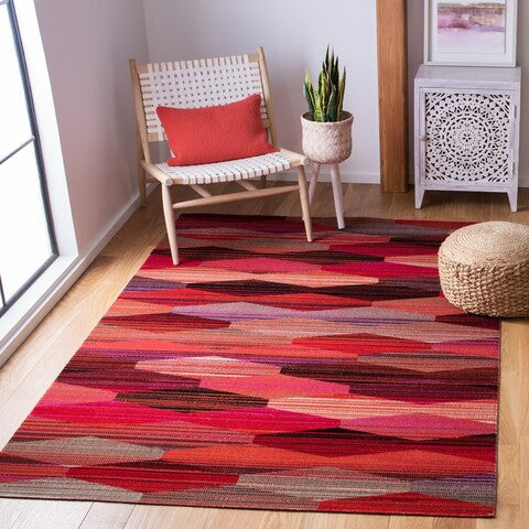 safavieh clearance montage mtg301q red rug