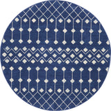 nourison grafix grf37 navy rug