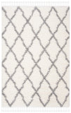 Safavieh Clearance Moroccan Tassel Shag MTS358B Ivory Rug