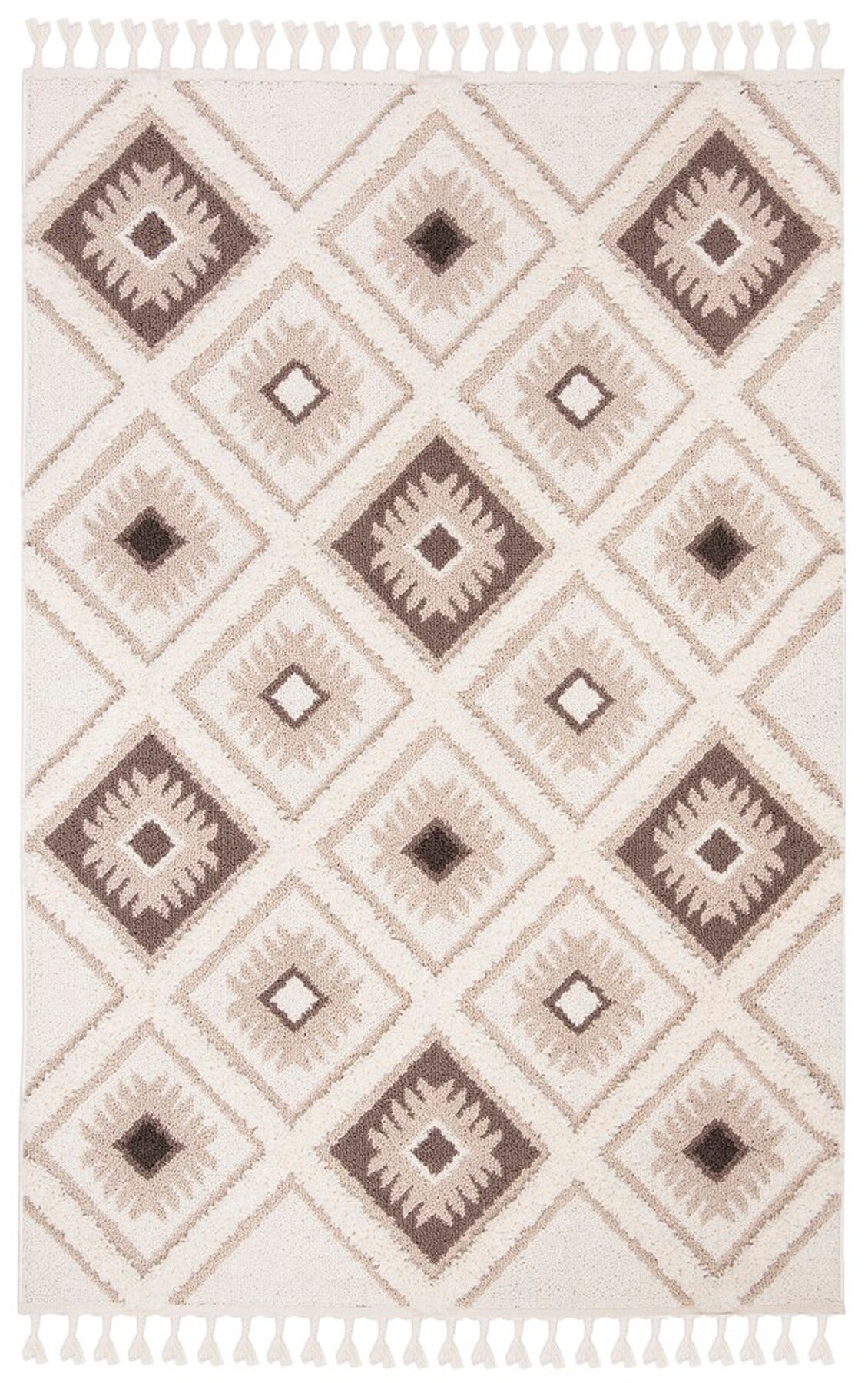 safavieh clearance moroccan tassel shag mts601a ivory rug