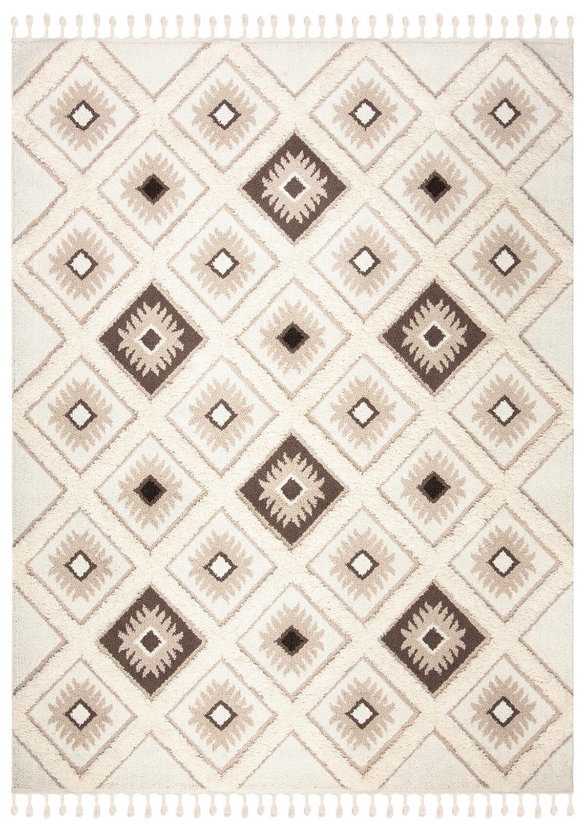 safavieh clearance moroccan tassel shag mts601a ivory rug