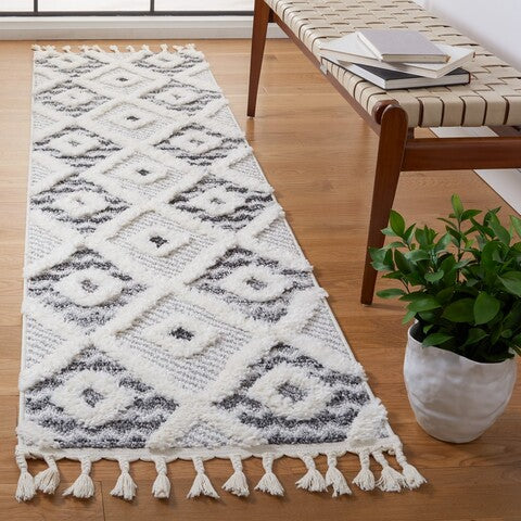 safavieh clearance moroccan tassel shag mts612f grey rug