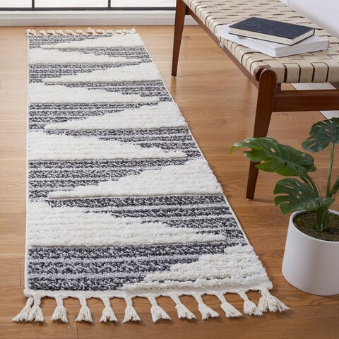 safavieh clearance moroccan tassel shag mts622f dark grey rug