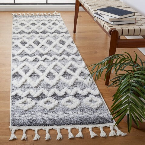 safavieh clearance moroccan tassel shag mts626f grey rug