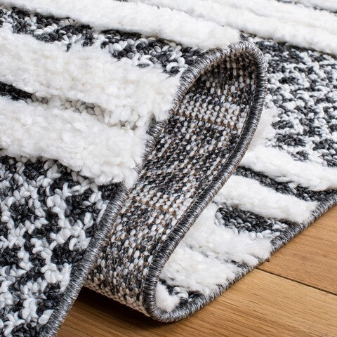 safavieh clearance moroccan tassel shag mts632z black rug