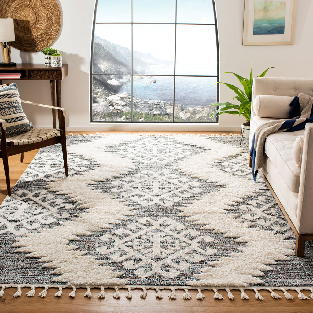 safavieh clearance moroccan tassel shag mts652f ivory rug