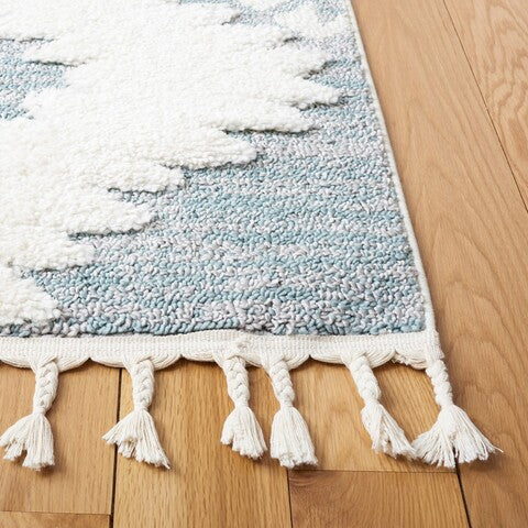 safavieh clearance moroccan tassel shag mts652k teal rug