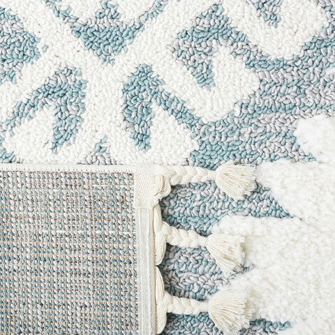 safavieh clearance moroccan tassel shag mts652k teal rug