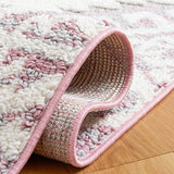 safavieh clearance moroccan tassel shag mts652u pink rug