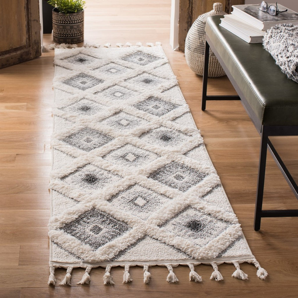 safavieh clearance moroccan tassel shag mts664g grey rug