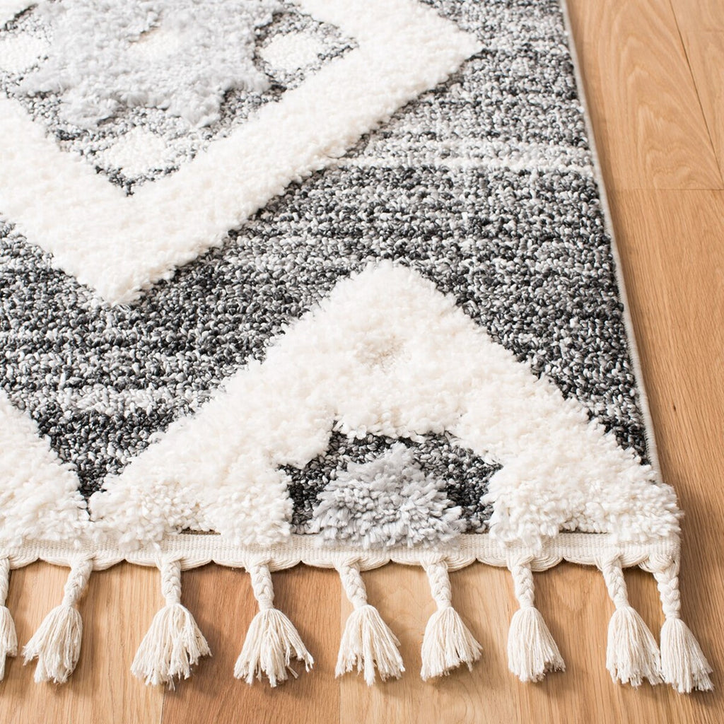 safavieh clearance moroccan tassel shag mts664g grey rug