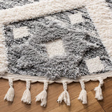 safavieh clearance moroccan tassel shag mts664g grey rug