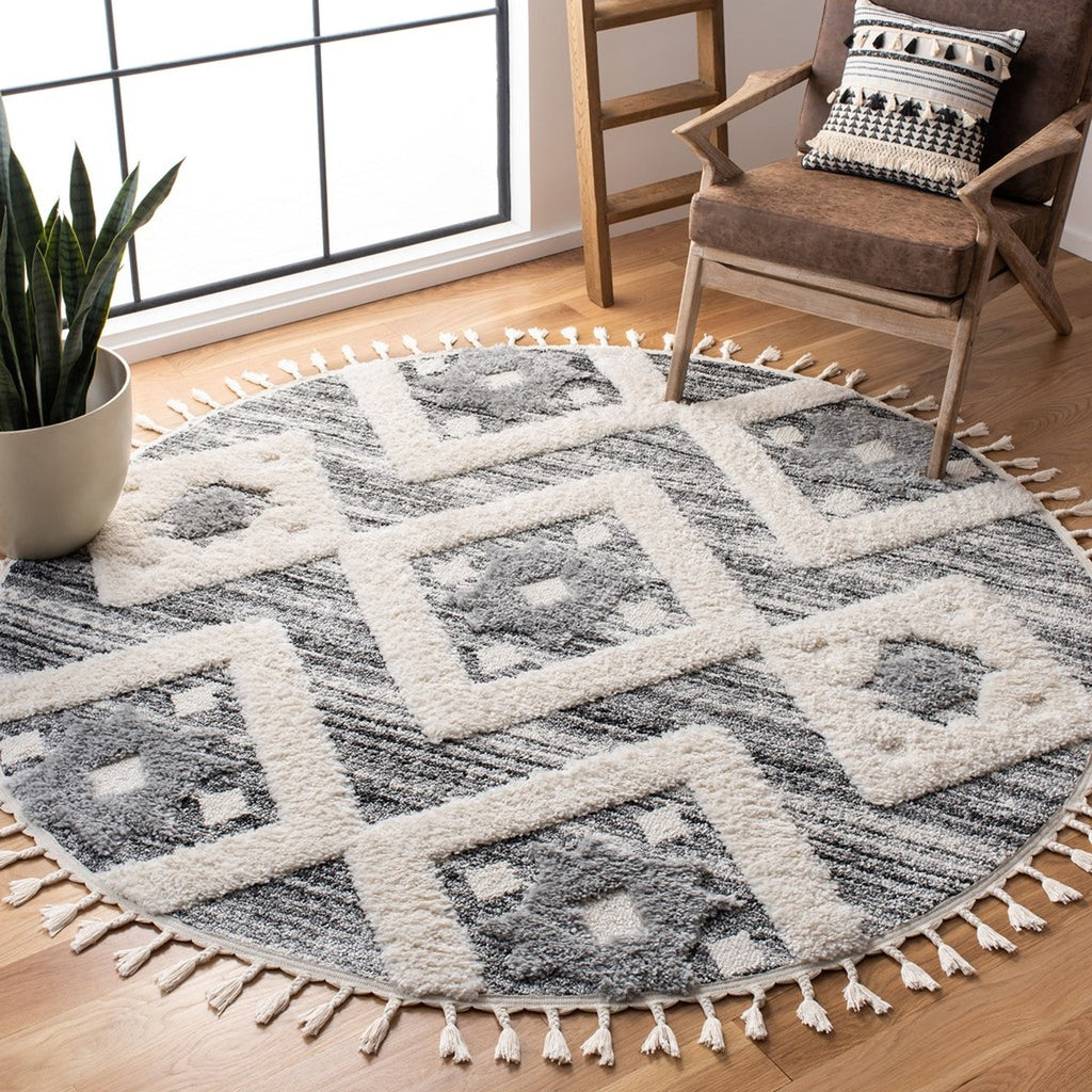 safavieh clearance moroccan tassel shag mts664g grey rug