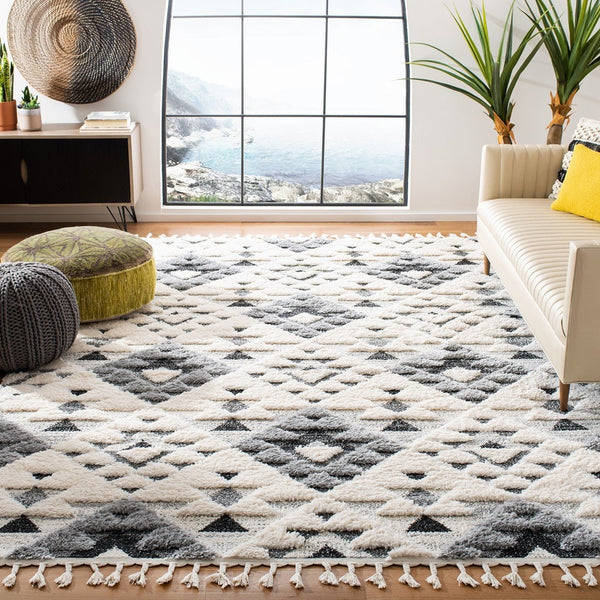safavieh clearance moroccan tassel shag mts688f ivory rug