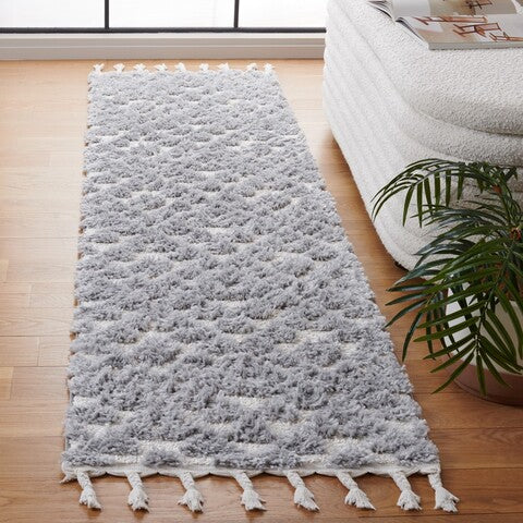 safavieh clearance moroccan tassel shag mts688g grey rug