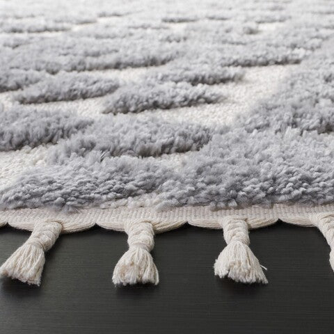safavieh clearance moroccan tassel shag mts688g grey rug