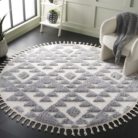 safavieh clearance moroccan tassel shag mts688g grey rug
