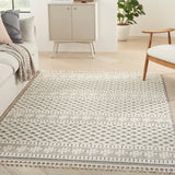 nourison paxton pax05 ivory grey rug