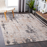 surya marvel mvl 2301 silver gray rug