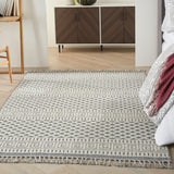 nourison paxton pax05 ivory slate rug