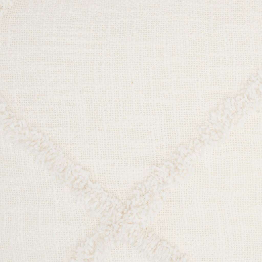 nourison life styles sh018 white pillow