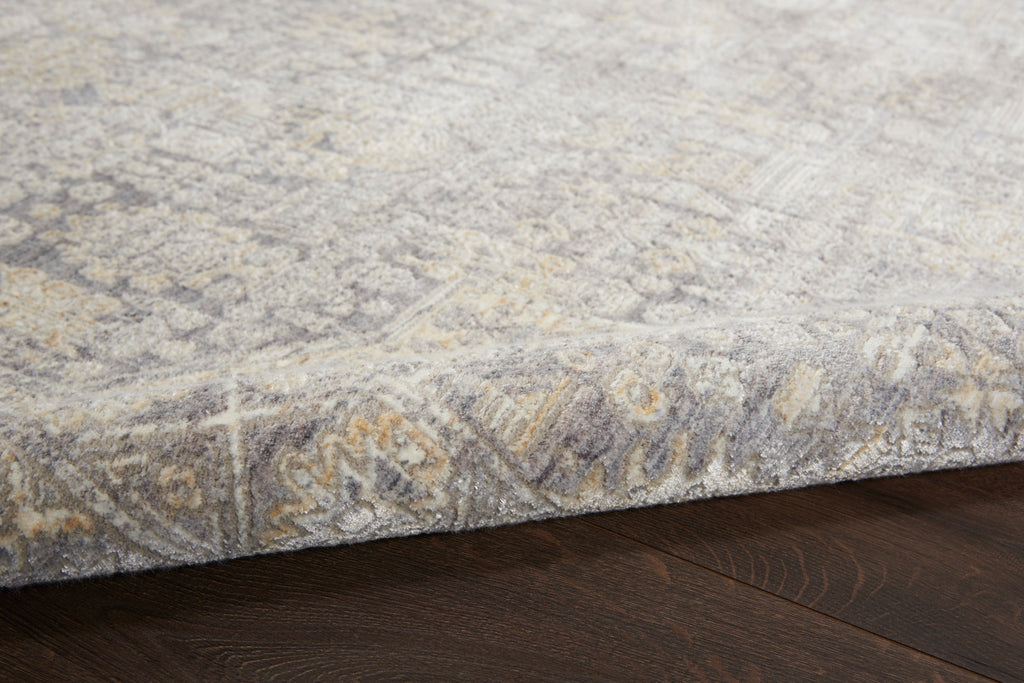 nourison lustrous weave luw02 grey beige rug