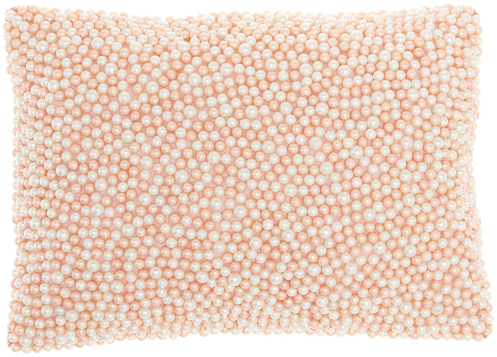 nourison luminescence z2001 blush pillow