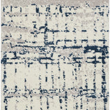 nourison twilight twi10 ivory navy rug