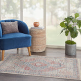 nourison homestead hms03 blue grey rug