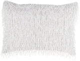 nourison luminescence z0727 white pillow
