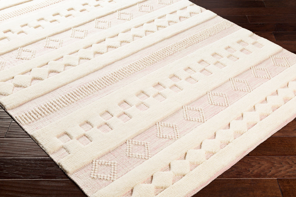 surya nairobi nab 2301 pale pink rug