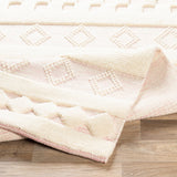 surya nairobi nab 2301 pale pink rug