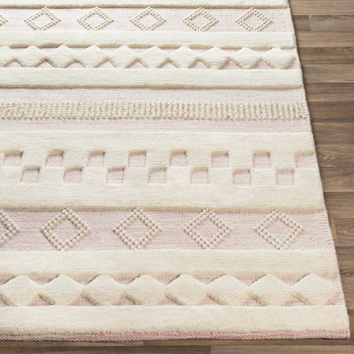 surya nairobi nab 2301 pale pink rug