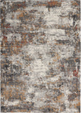nourison tangra tnr03 grey multi rug