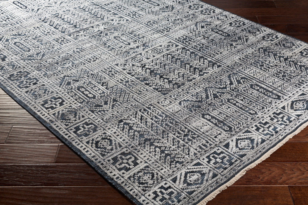 surya rug co nobility nbi 2302 dark blue rug