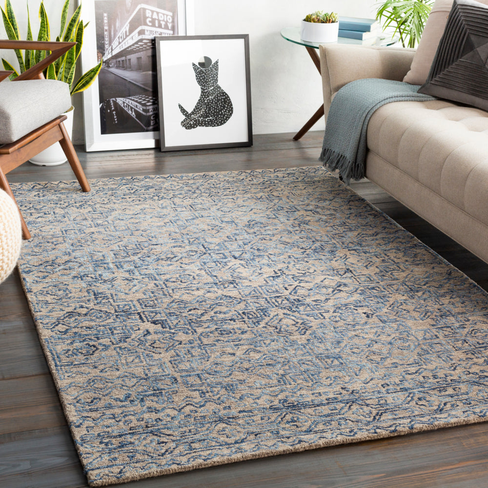 Surya rug co. | Newcastle rug | Denim rug | woven rug | rugs done right 