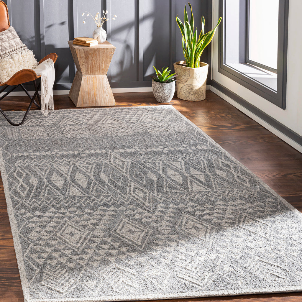 surya newcastle ncs 2316 charcoal rug