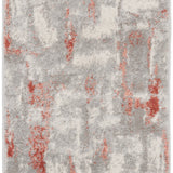 nourison elation etn06 grey brick rug