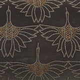 nourison sofia az534 dark grey pillow