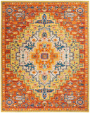 nourison allur alr04 red multicolor rug