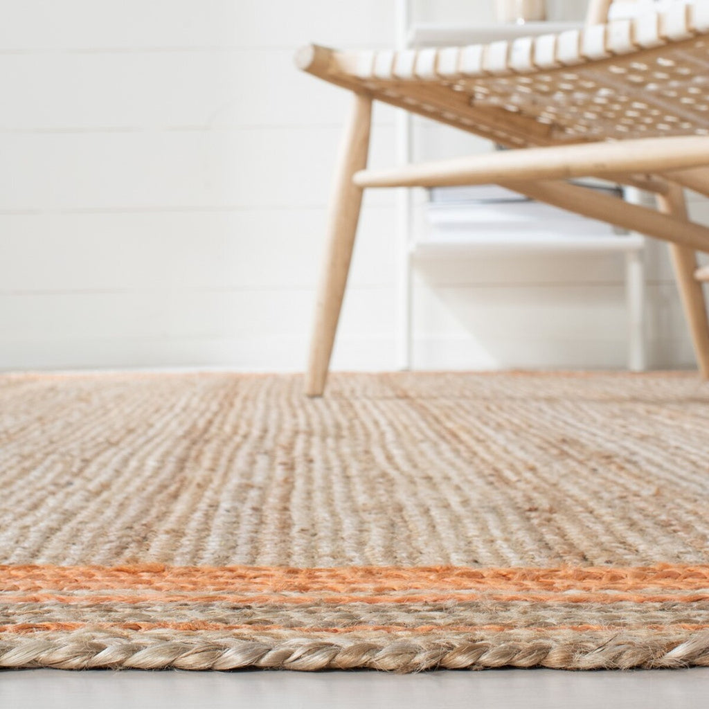 safavieh clearance natural fiber nf109p orange rug