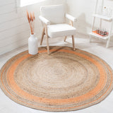 safavieh clearance natural fiber nf109p orange rug