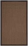safavieh clearance natural fiber nf131c brown rug