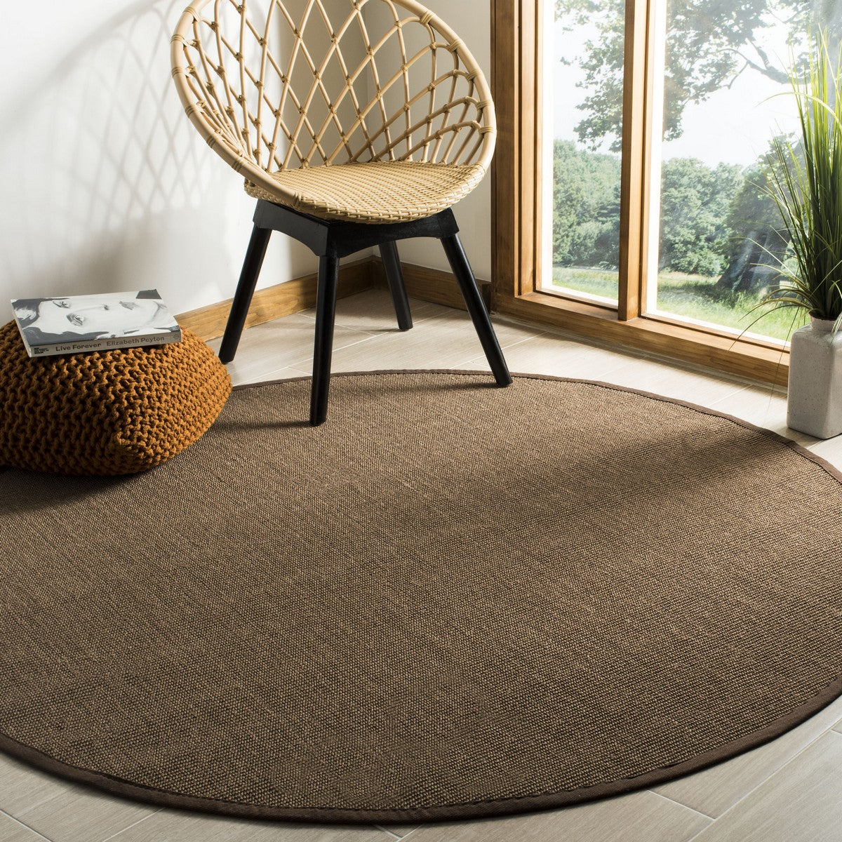 safavieh clearance natural fiber nf131c brown rug