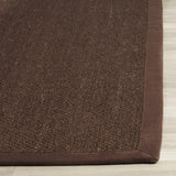safavieh clearance natural fiber nf133d chocolate rug