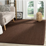 safavieh clearance natural fiber nf133d chocolate rug